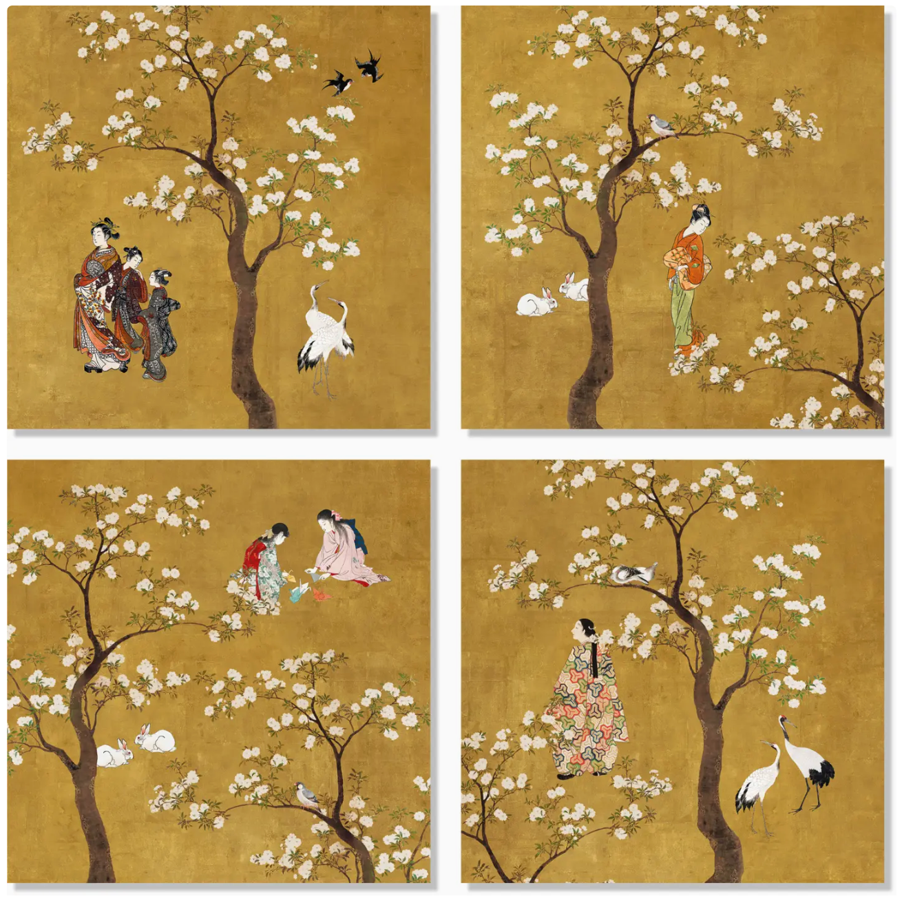 Napkins - Ukiyo Set of 4