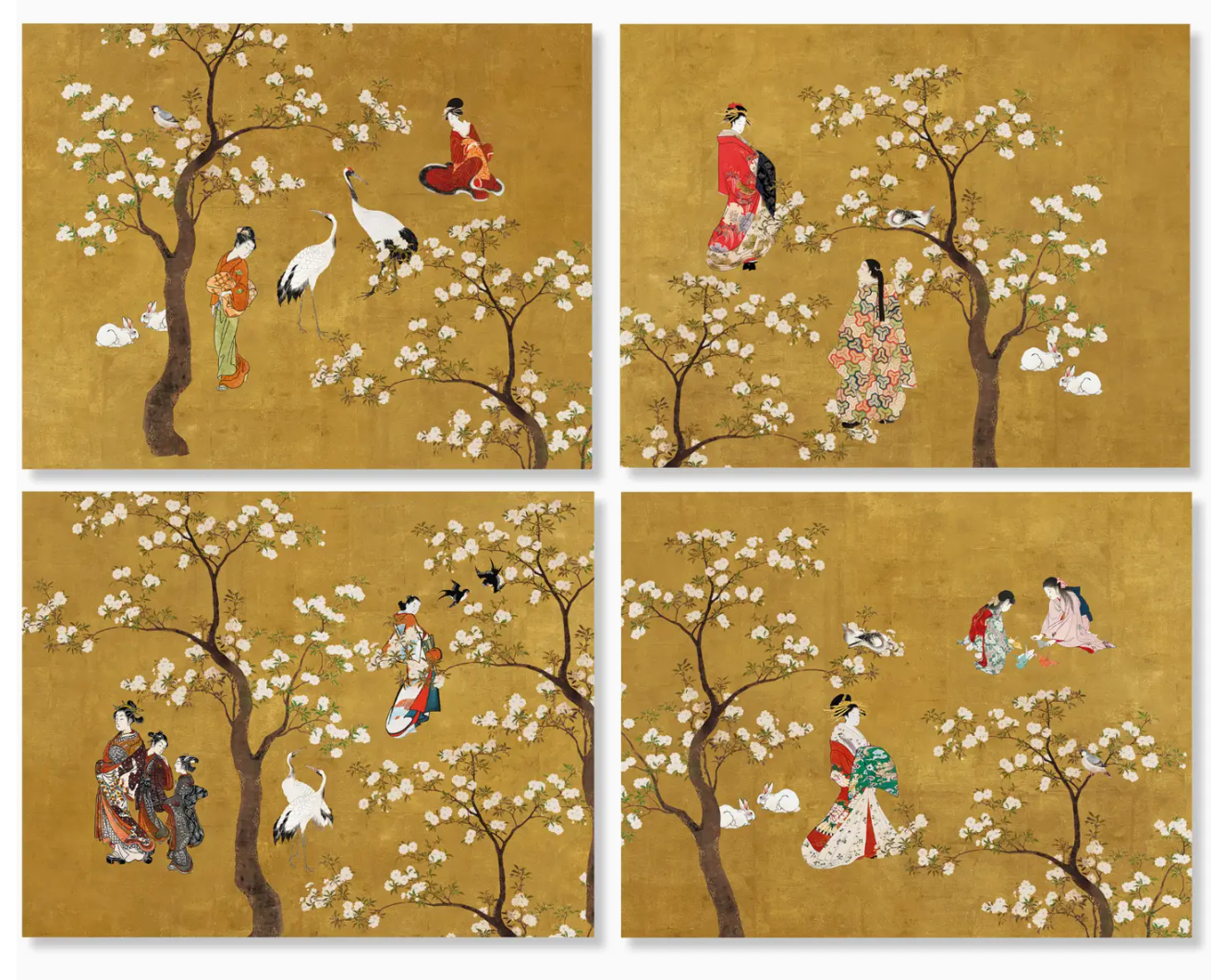 Placemats - Ukiyo Set of 4