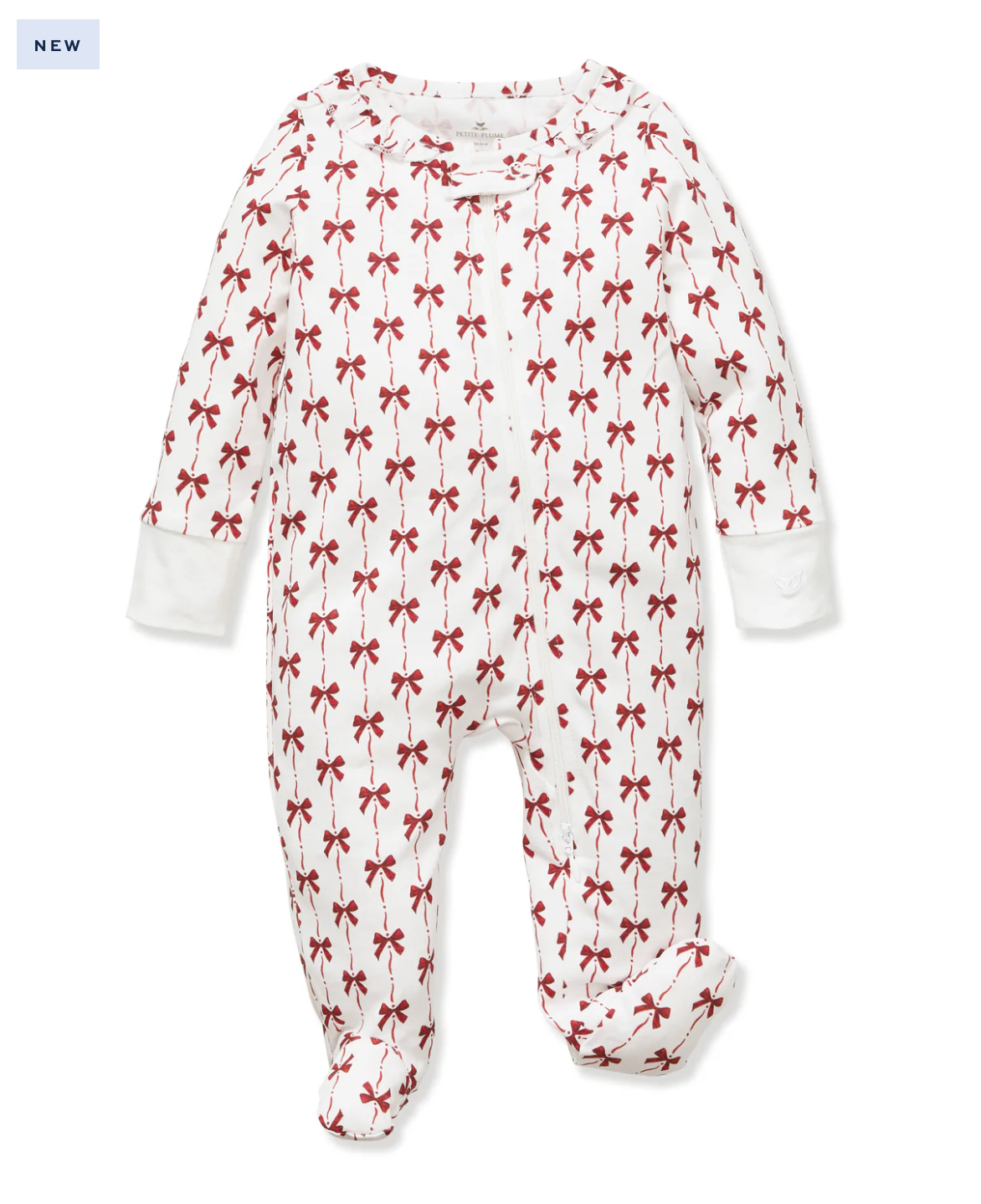 Baby's Pima Romper in Blissful Bows