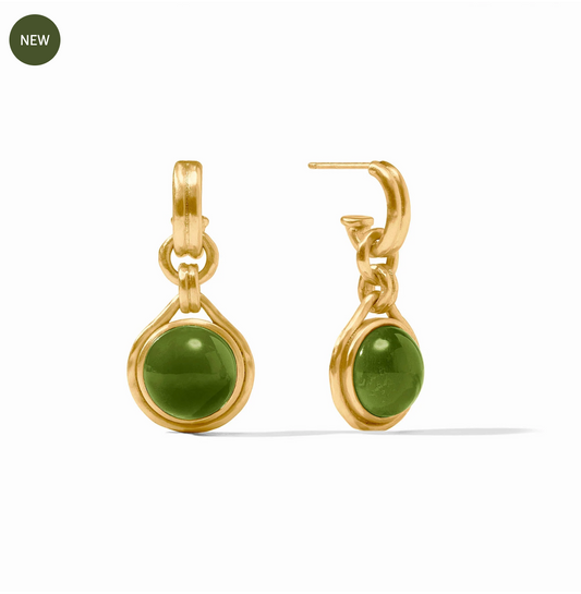 Solara Hoop & Charm Earring
