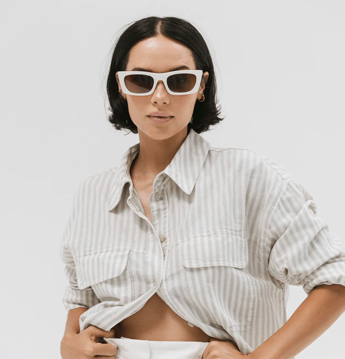 Jackie Rectangle Sunglasses