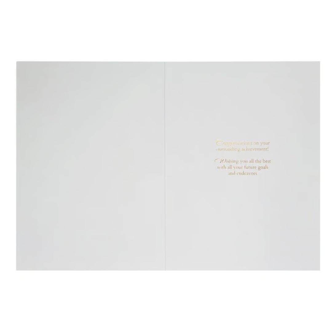 Florentine Grad Border Graduation Card