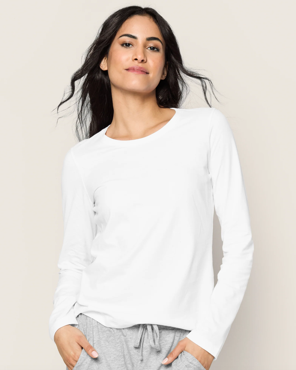 Women's Pima Long Sleeve Top