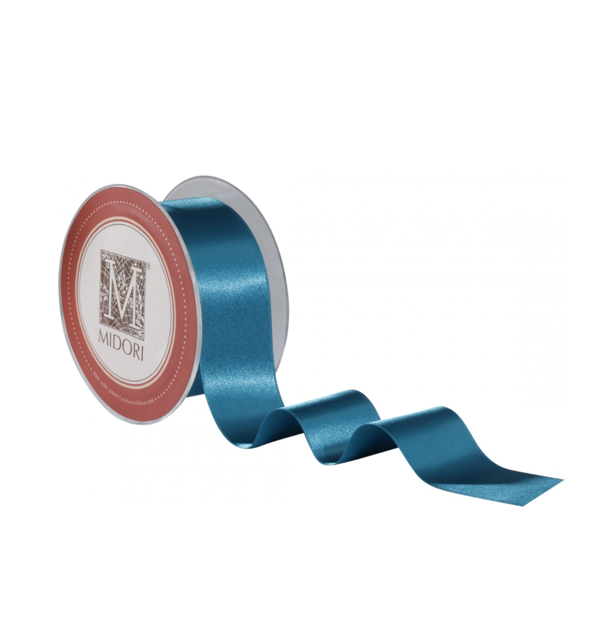 Double Faced Satin Ribbon - Peacock
