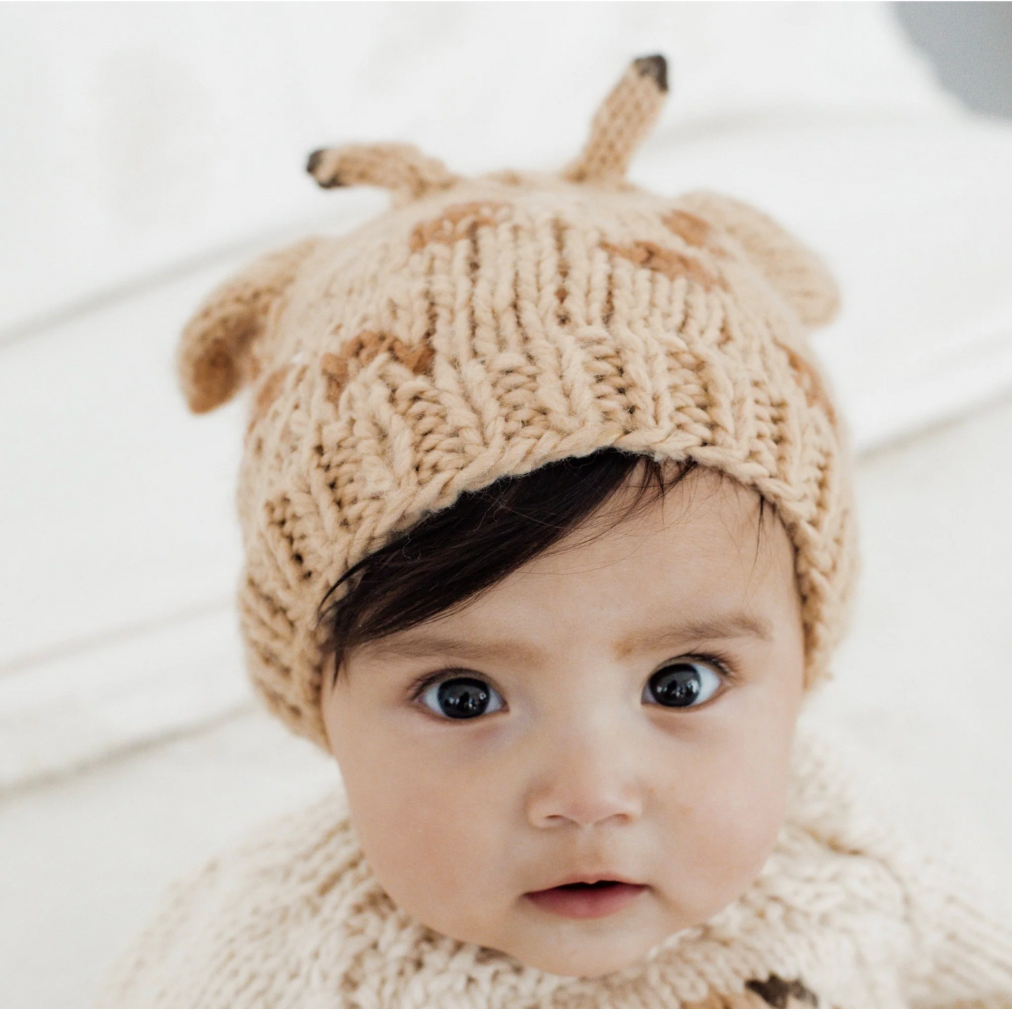 Giraffe Beanie Hat for Baby & Kids