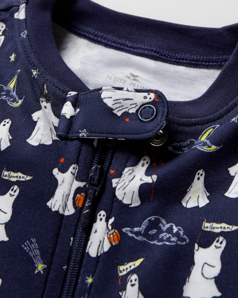 Baby's Pima Romper in Spooky Slumber