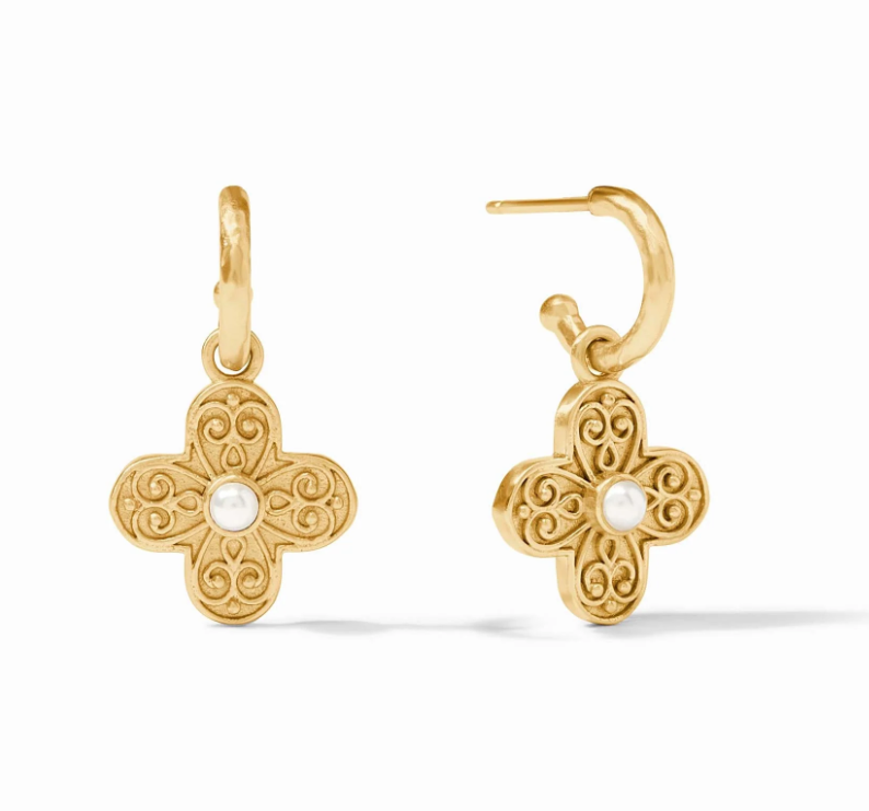 Corinth Hoop & Charm Earring