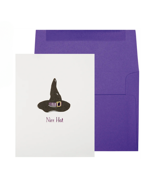 Nice Hat Halloween Card