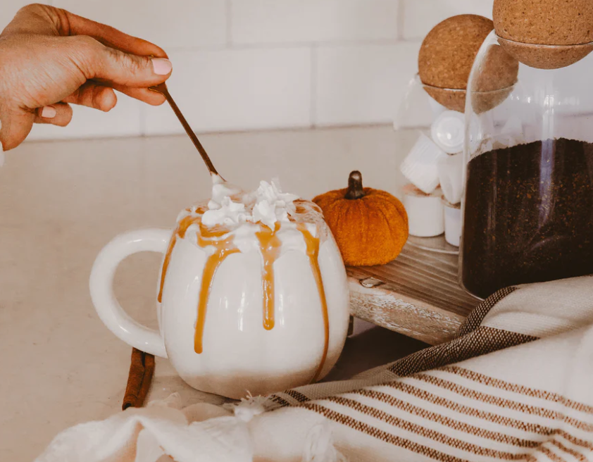 Cream Pumpkin 19 oz Mug