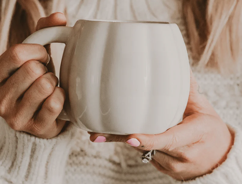 Cream Pumpkin 19 oz Mug