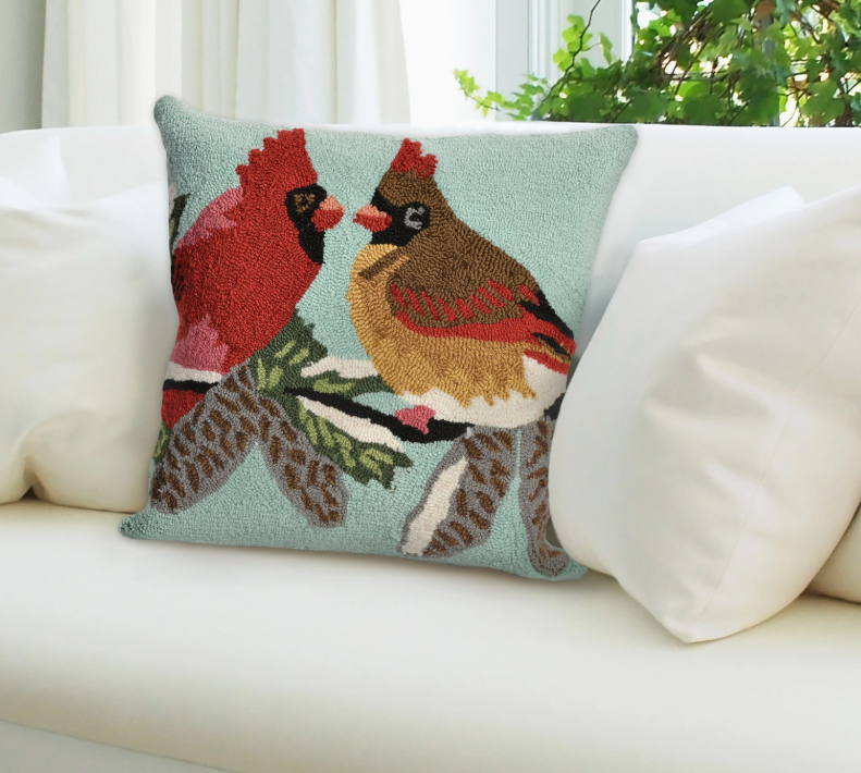 Frontporch Cardinals Indoor/Outdoor Pillow