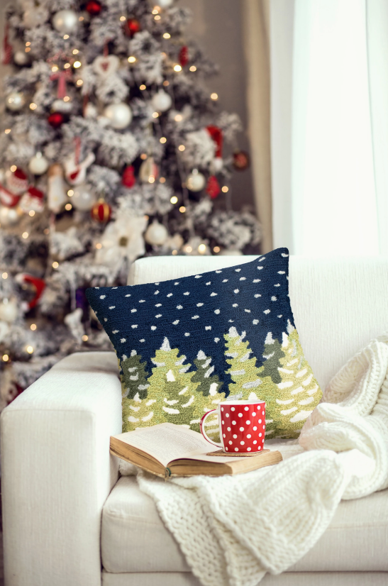 Frontporch Let It Snow Indoor/Outdoor Pillow