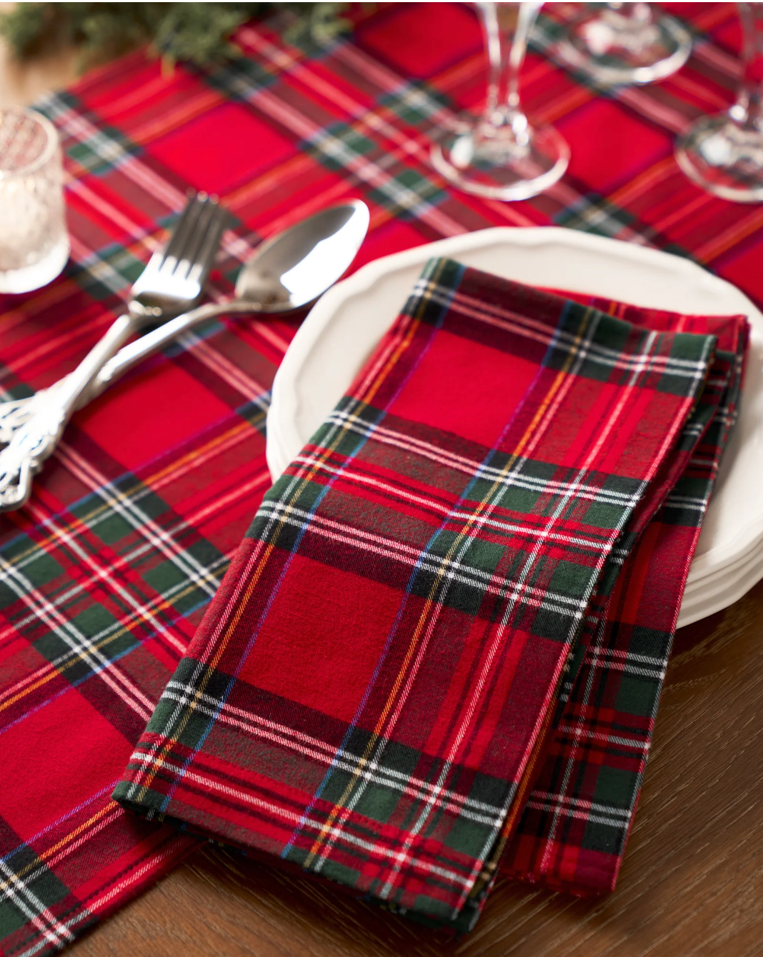 Imperial Tartan Napkins Set of 4
