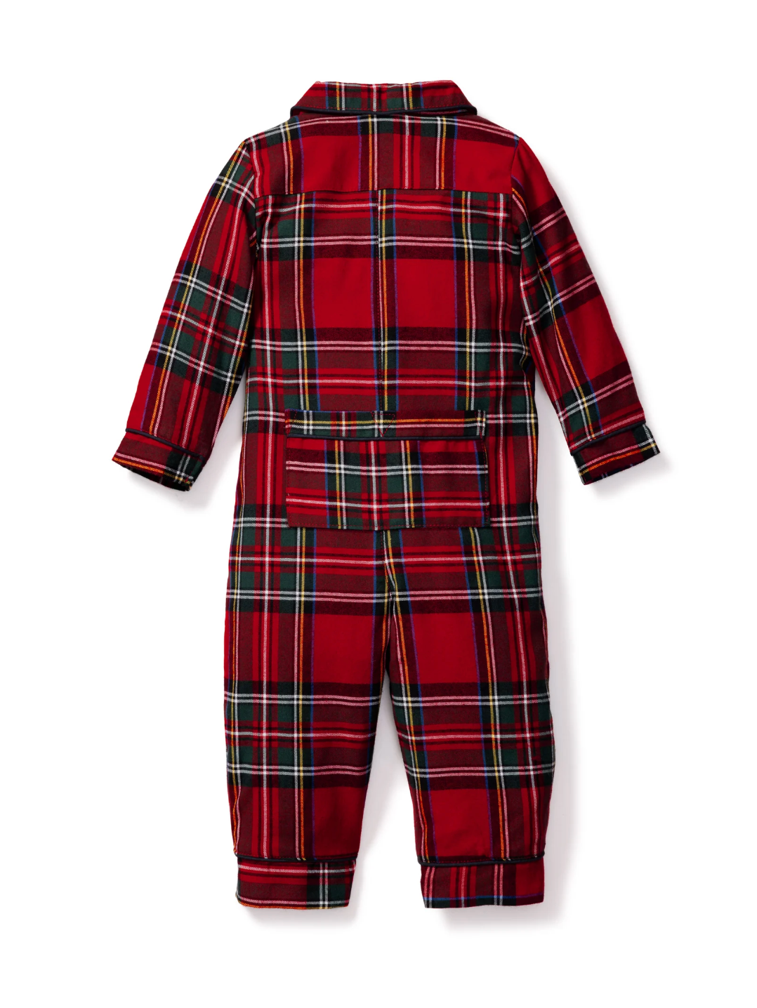 Baby's Brushed Twill Classic Romper in Imperial Tartan
