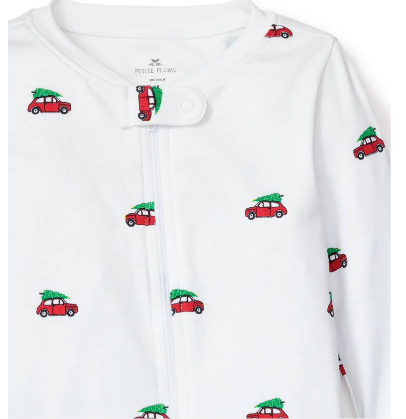 Baby's Pima Romper in Holiday Journey