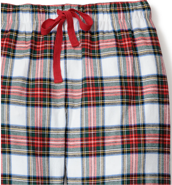 Women's Brushed Twill Pants in Balmoral Tartan