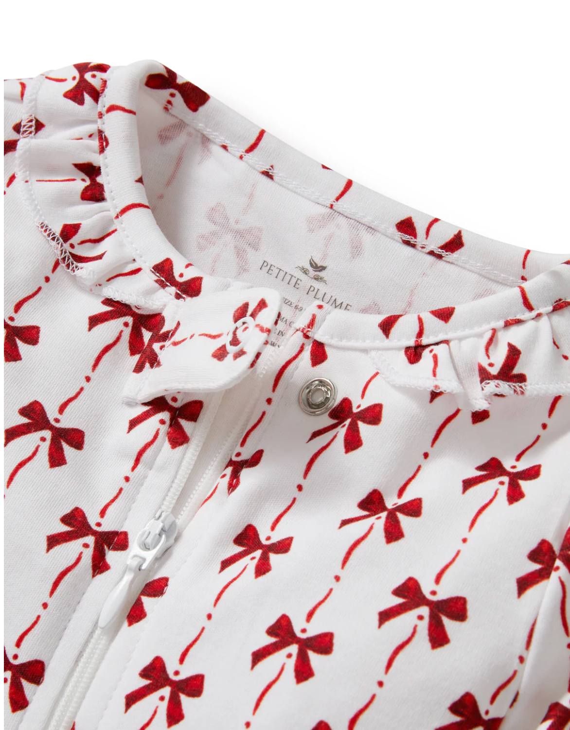 Baby's Pima Romper in Blissful Bows