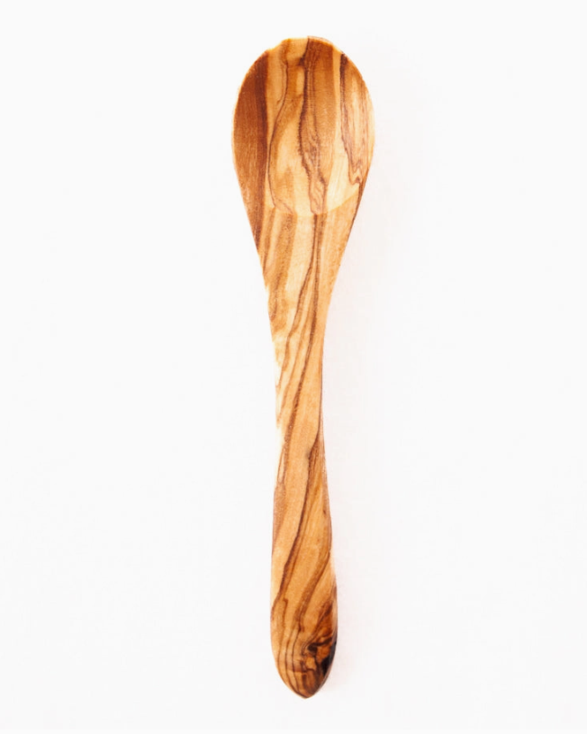 Olive Wood Appetizer Spoon Vesper & Vine