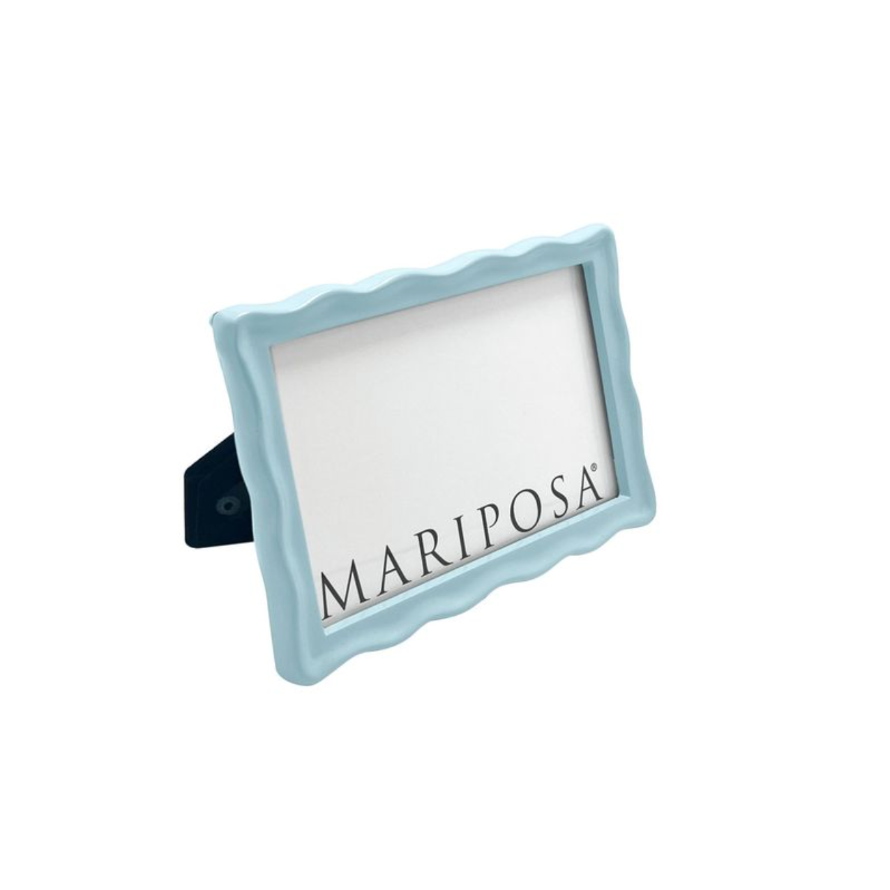 Wavy Dusty Blue Frame 4x6