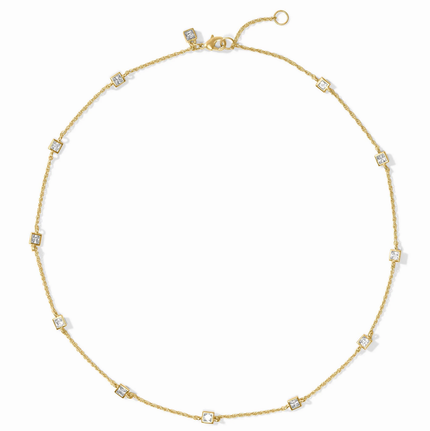 Jolie Delicate Station Necklace