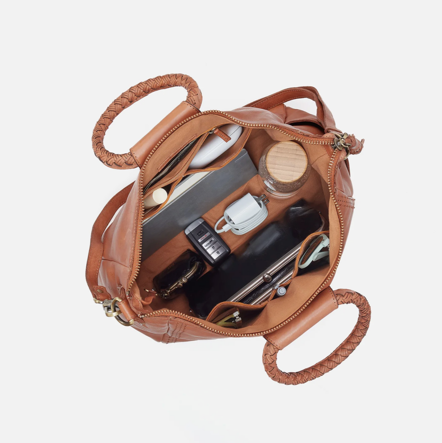 Sheila Large Satchel - Harvest Wheat