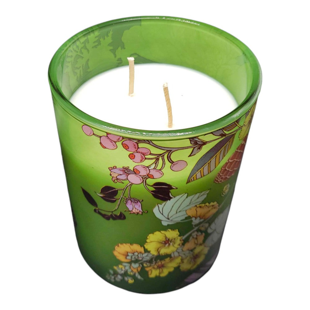 Teakwood Candle - 16oz Flat Bottom Cylinder