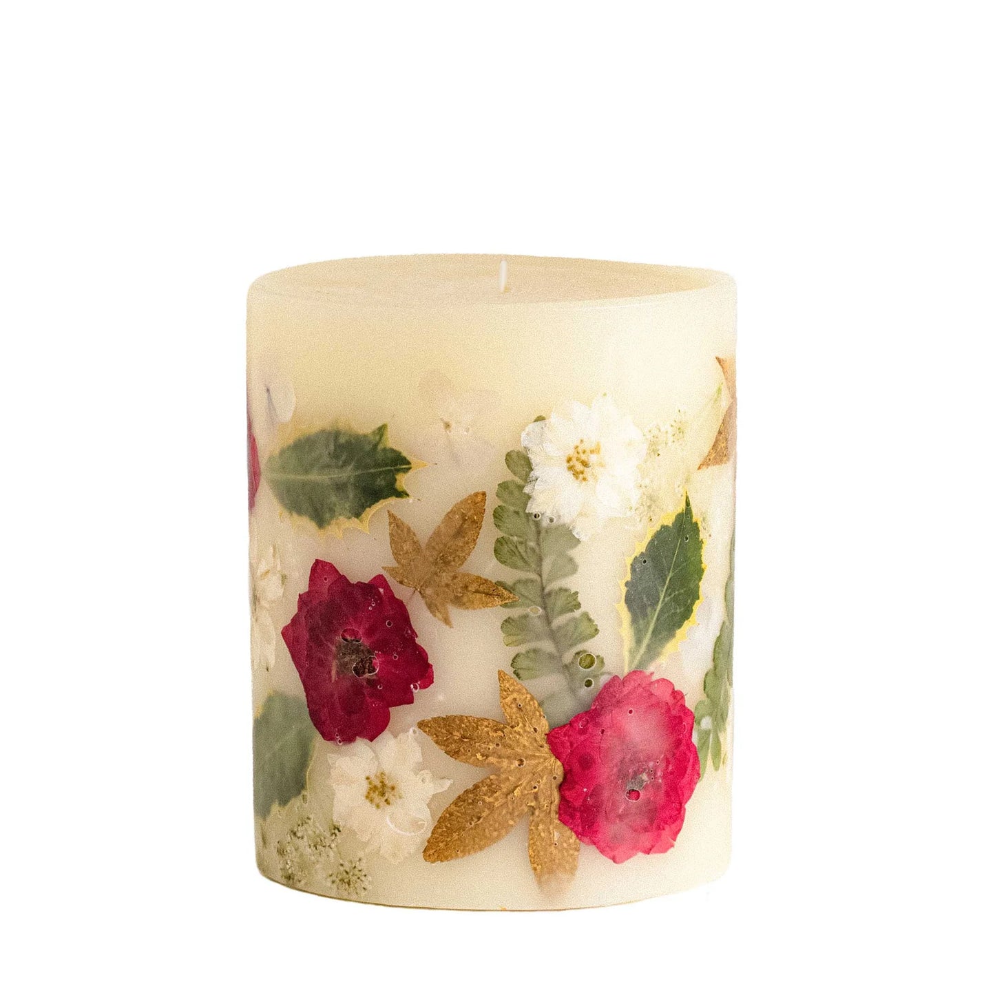 Red Currant and Cranberry Small Round Botanical Candle