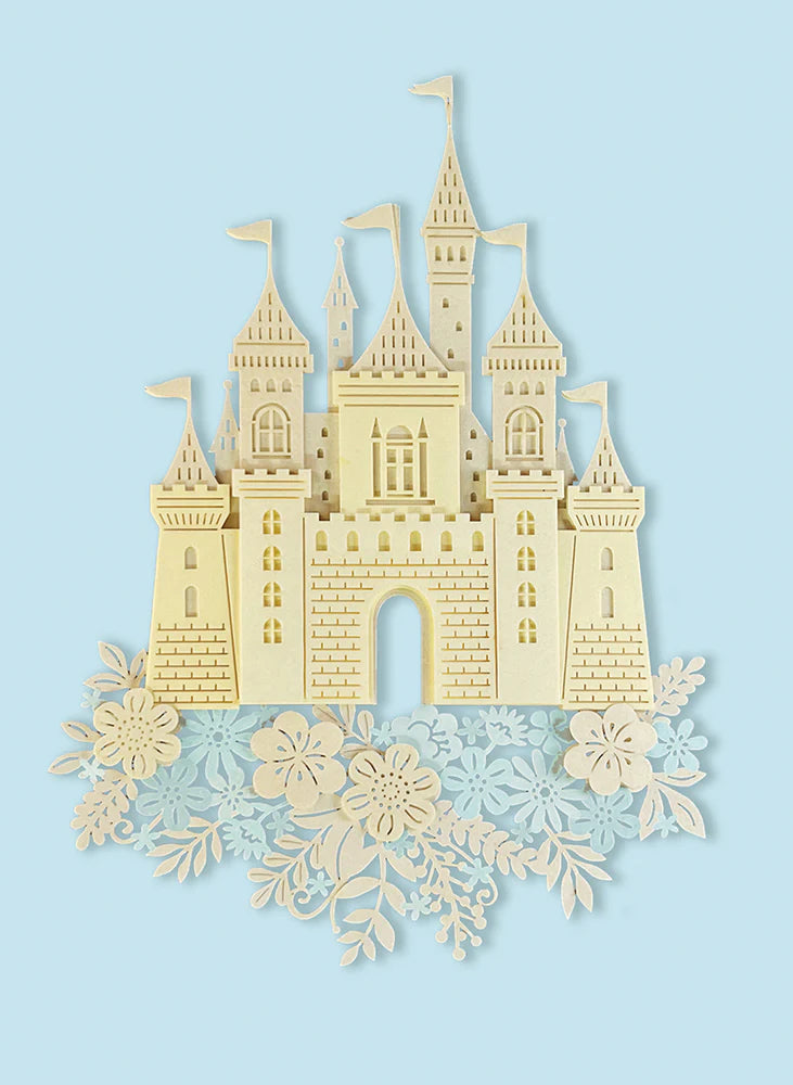 Storybook Castle Wedding Card
