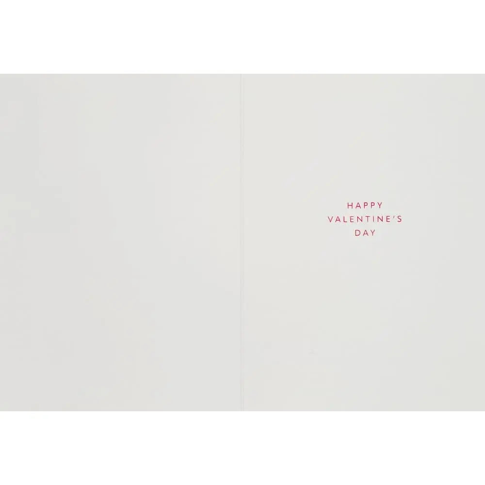 Overlapping Hearts Valentine's Day Card