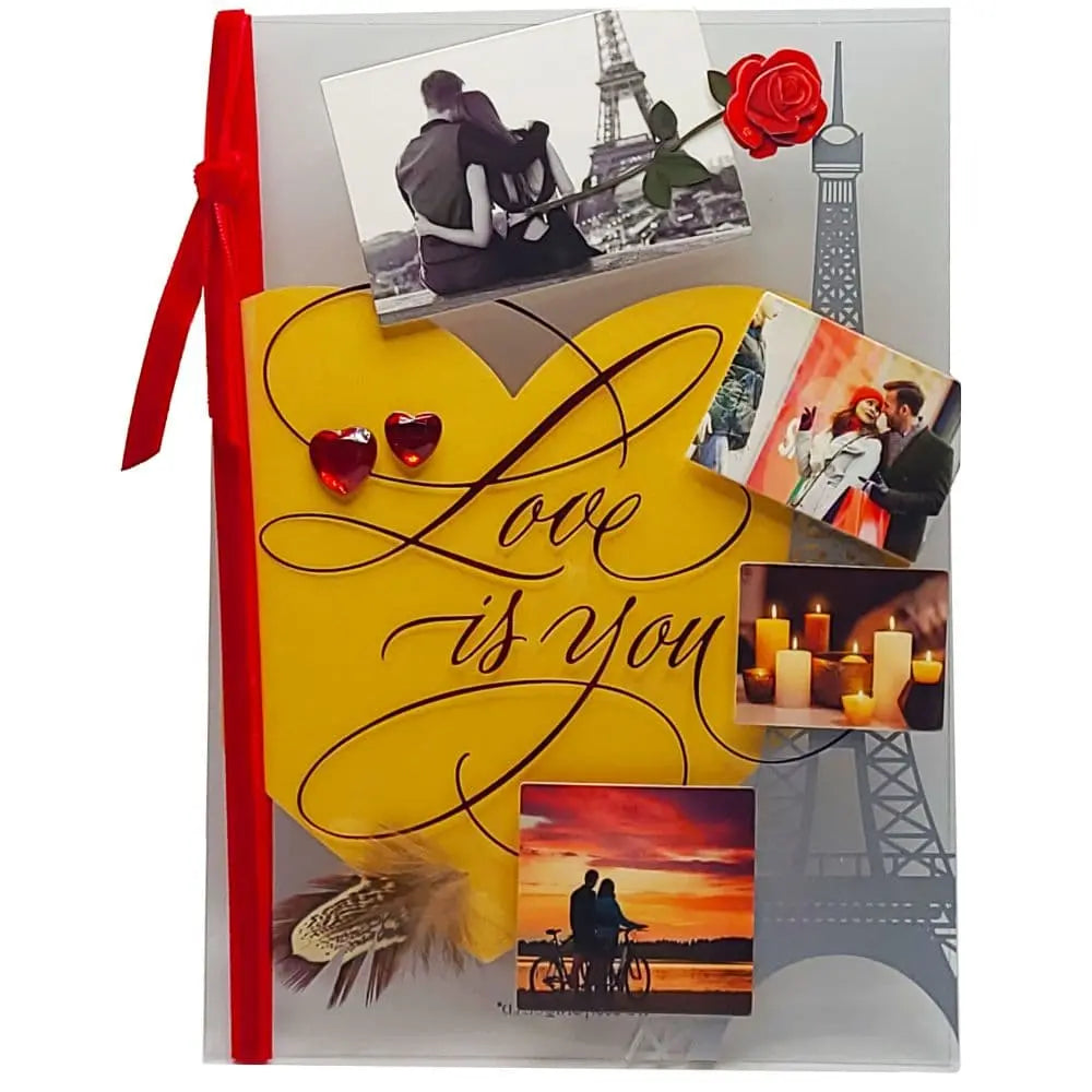 Paris Collage Valentine's Day Card