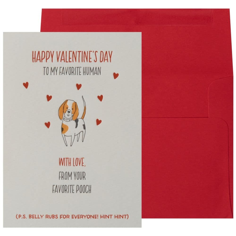 From Your Favorite Pooch Valentine's Day Card