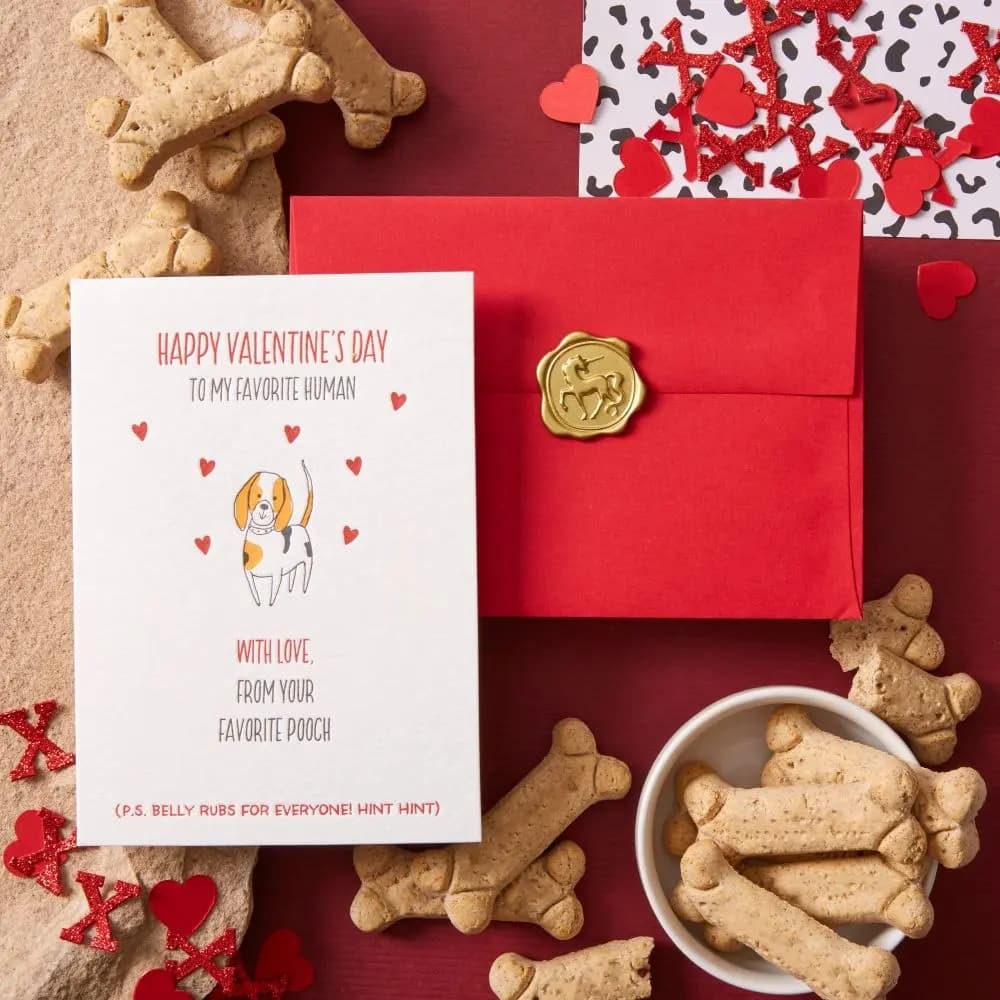 From Your Favorite Pooch Valentine's Day Card
