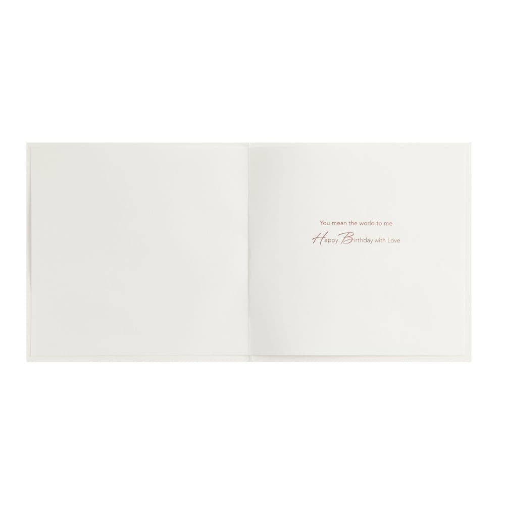 Quilled Pink Flower Grandma Birthday Card