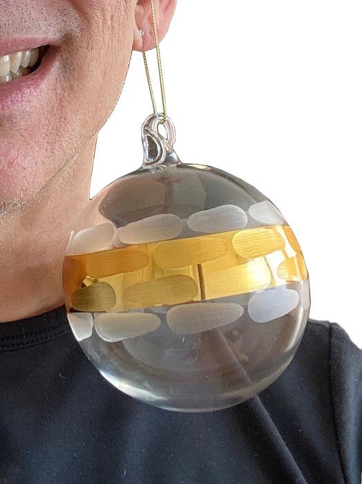 Truro Gold Glass Ornament