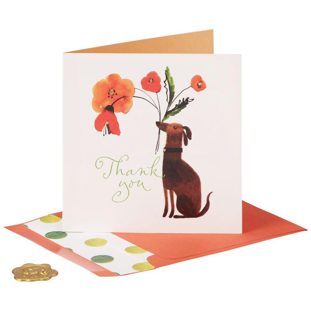 Dog Bringer Thank You Card Eighth Alternate Image width=&quot;1000&quot; height=&quot;1000&quot;