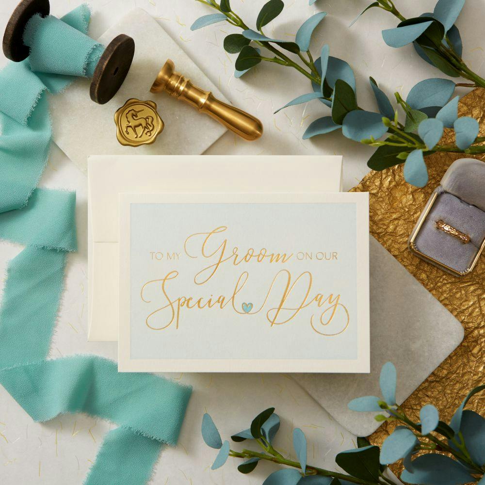 To My Groom Special Day Wedding Card Ninth Alternate Image width=&quot;1000&quot; height=&quot;1000&quot;