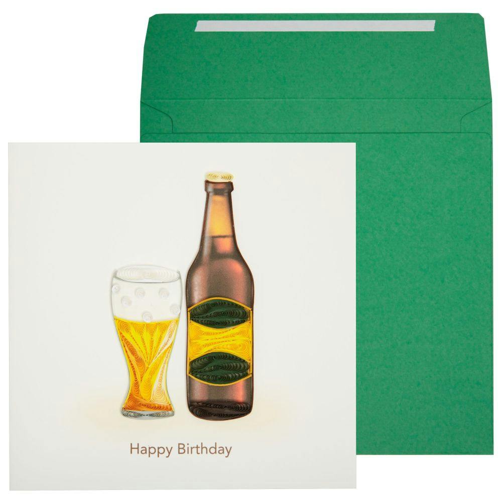 Birthday Beer Quilling Birthday Card Main Product Image width=&quot;1000&quot; height=&quot;1000&quot;