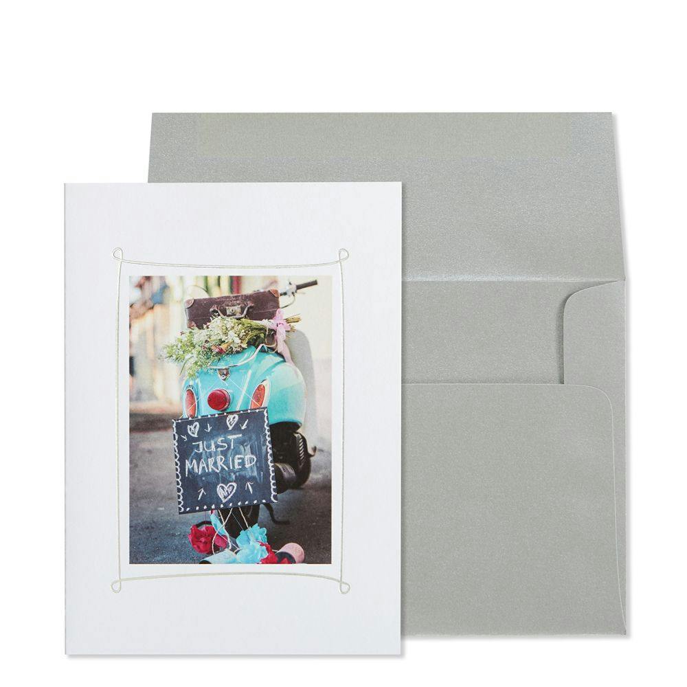 Vespa Photo Wedding Card Main Product Image width=&quot;1000&quot; height=&quot;1000&quot;