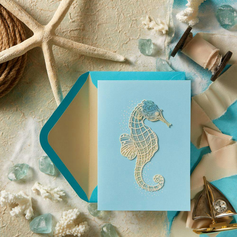 Seahorse Greeting Card 7th Product Detail  Image width=&quot;1000&quot; height=&quot;1000&quot;