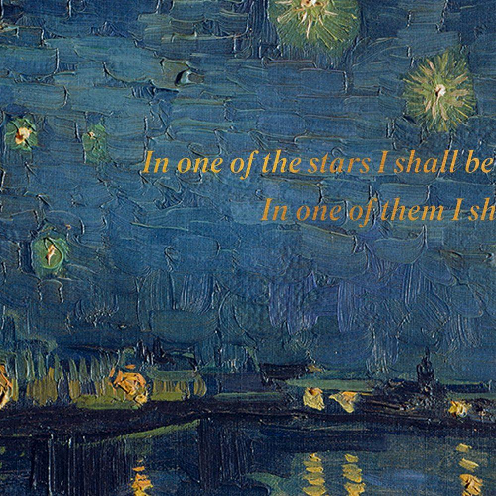 Van Gogh Stars Sympathy Card Fourth Alternate Image width=&quot;1000&quot; height=&quot;1000&quot;
