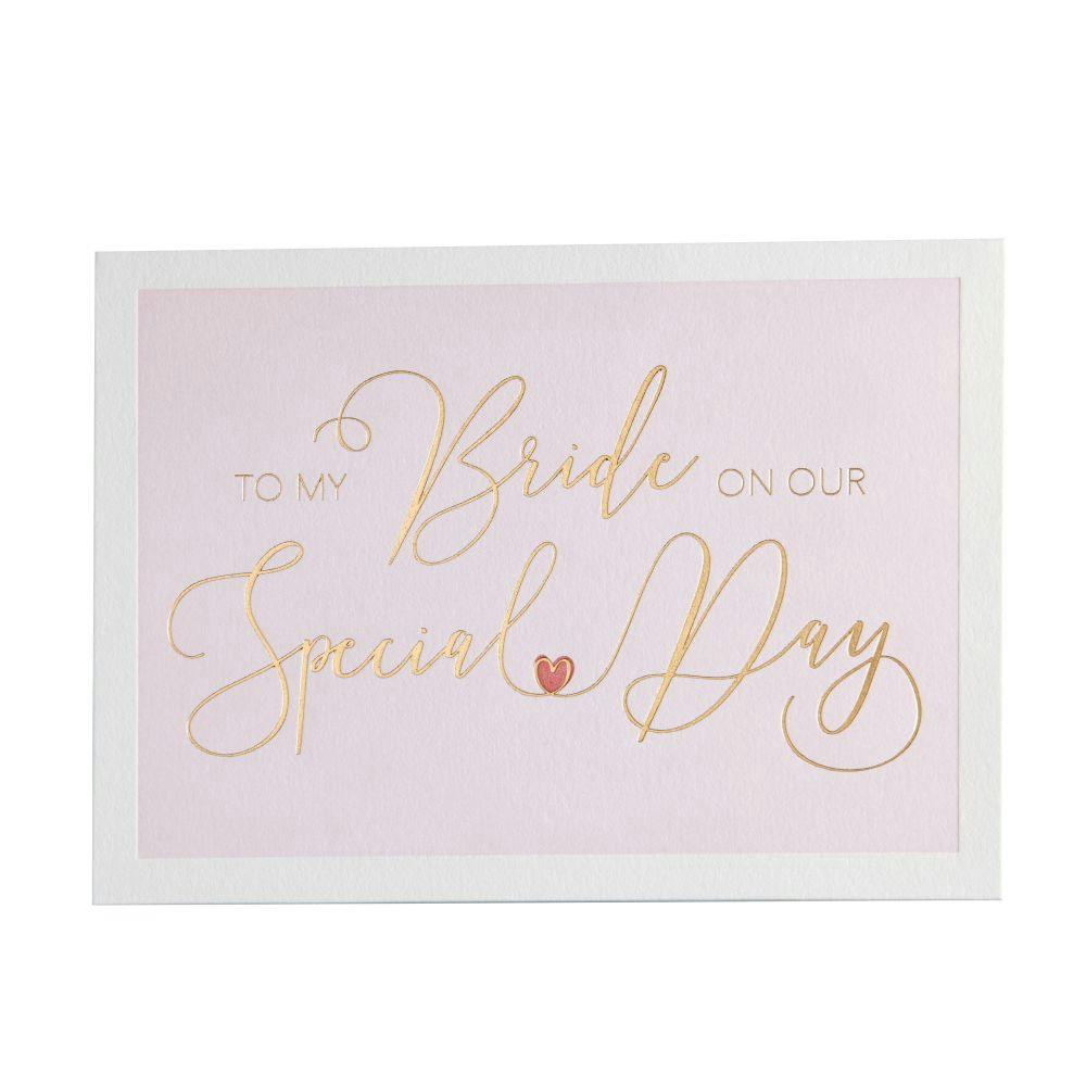 To My Bride Special Day Wedding Card First Alternate Image width=&quot;1000&quot; height=&quot;1000&quot;