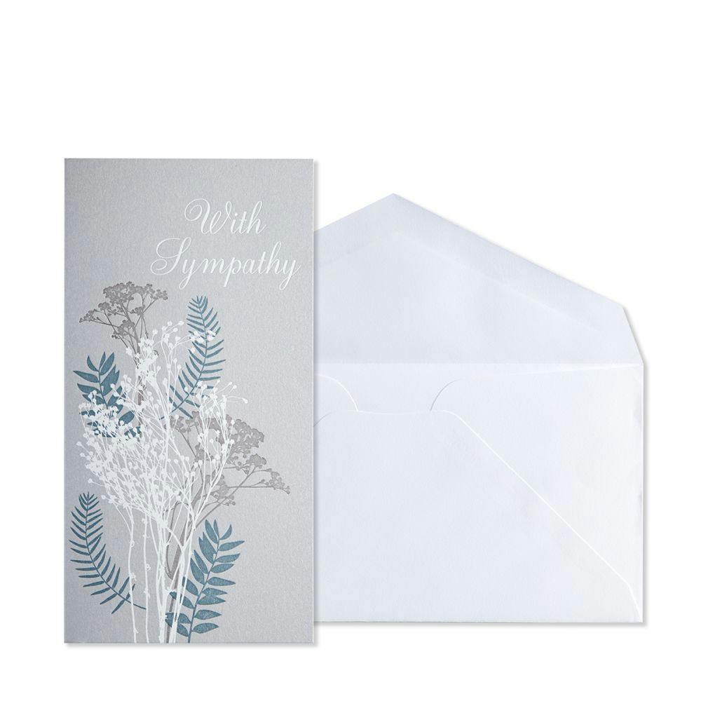 Layered Ferns Sympathy Card Main Product Image width=&quot;1000&quot; height=&quot;1000&quot;