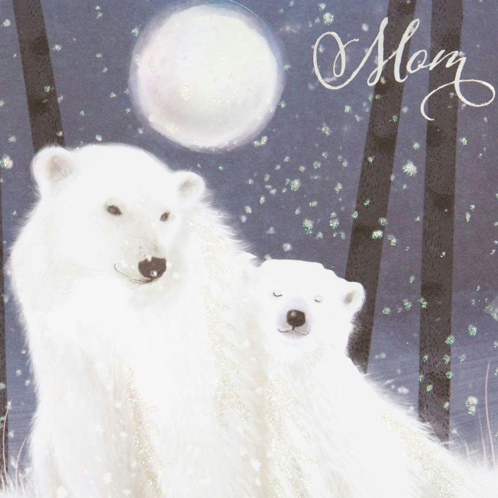 Big/Little Polar Bears Christmas Card Third Alternate Image width=&quot;1000&quot; height=&quot;1000&quot;