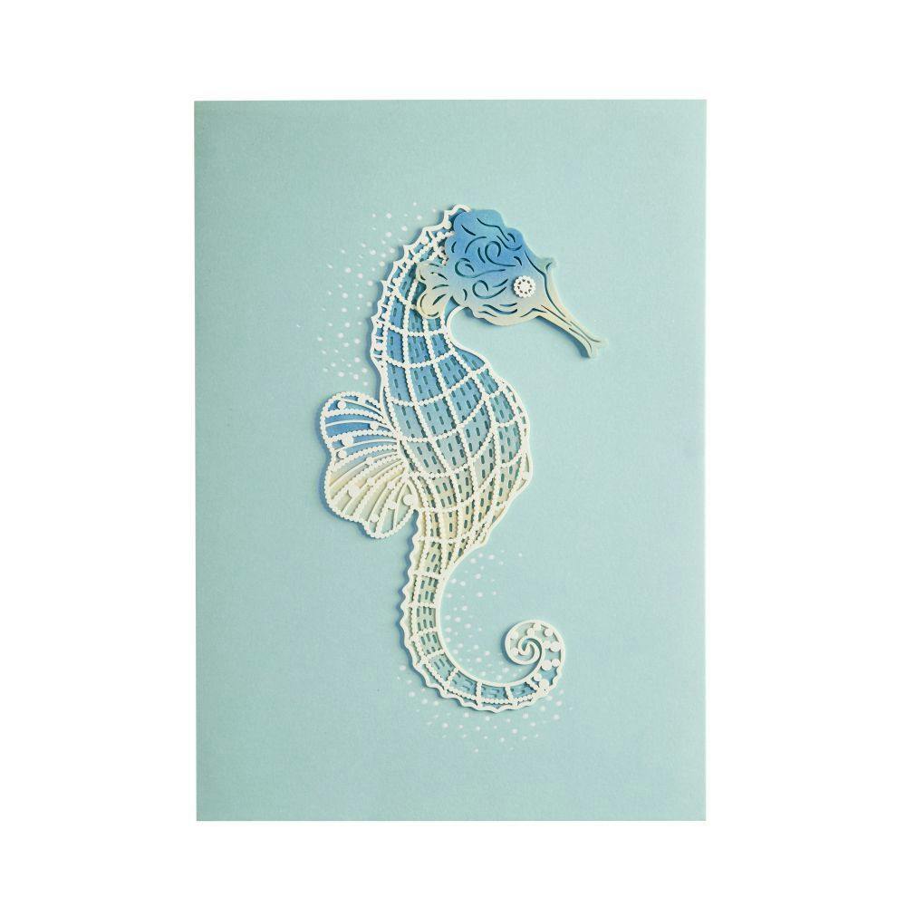 Seahorse Greeting Card 2nd Product Detail  Image width=&quot;1000&quot; height=&quot;1000&quot;