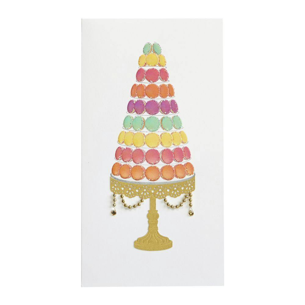 Macaron Tower Greeting Card 2nd Product Detail  Image width=&quot;1000&quot; height=&quot;1000&quot;