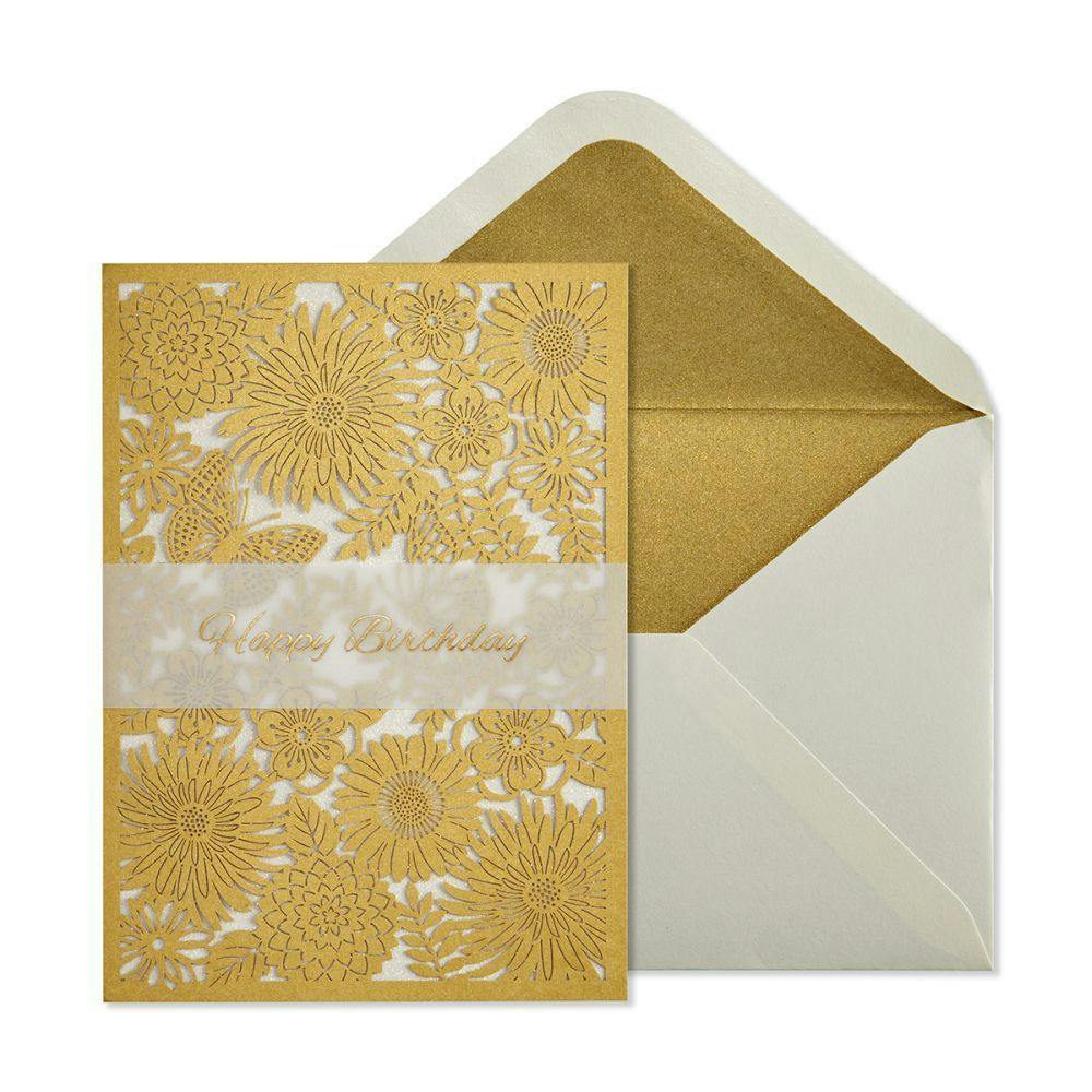 Laser Cut Floral Greeting Card Main Product  Image width=&quot;1000&quot; height=&quot;1000&quot;