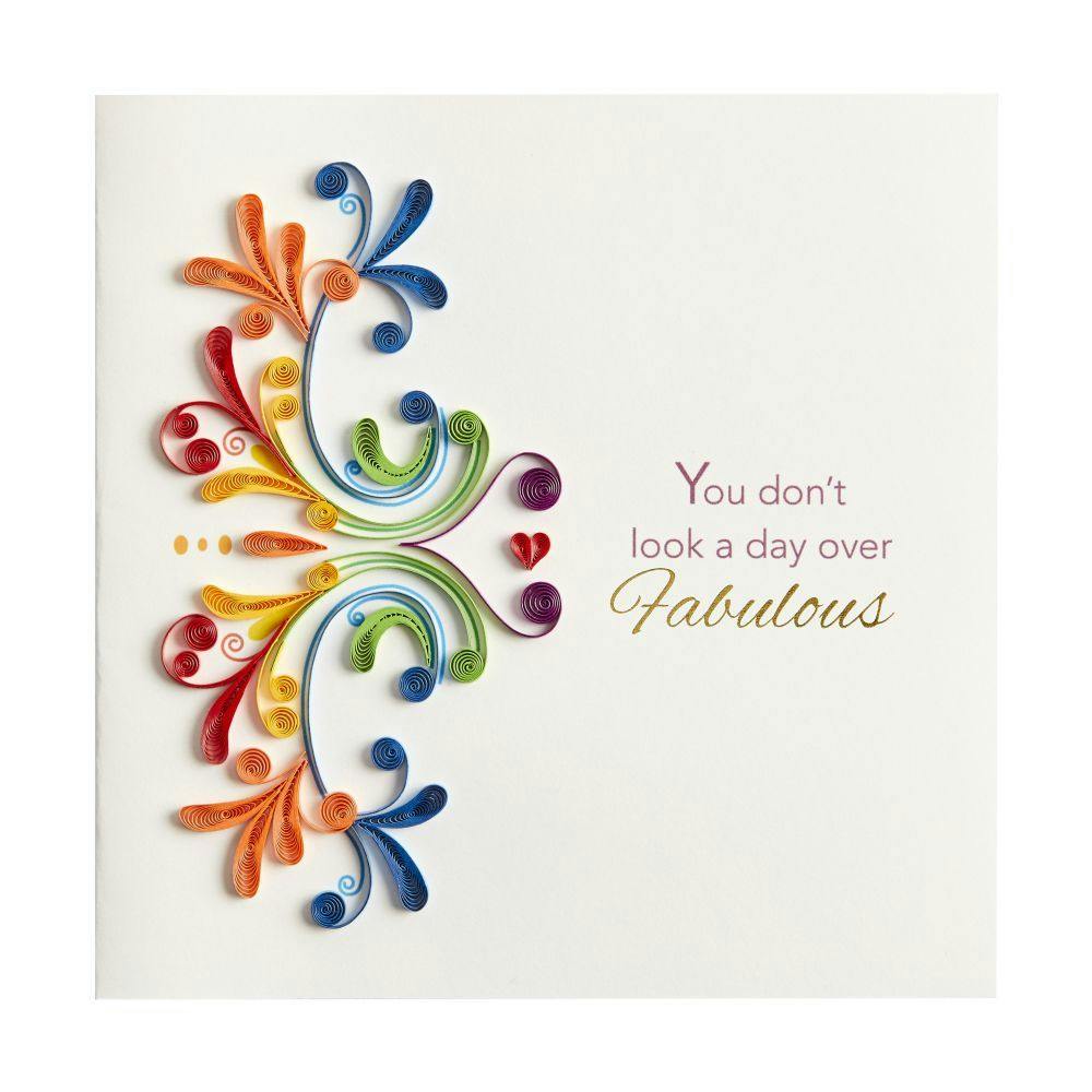 Day Over Fabulous Greeting Card 2nd Product Detail  Image width="1000" height="1000"