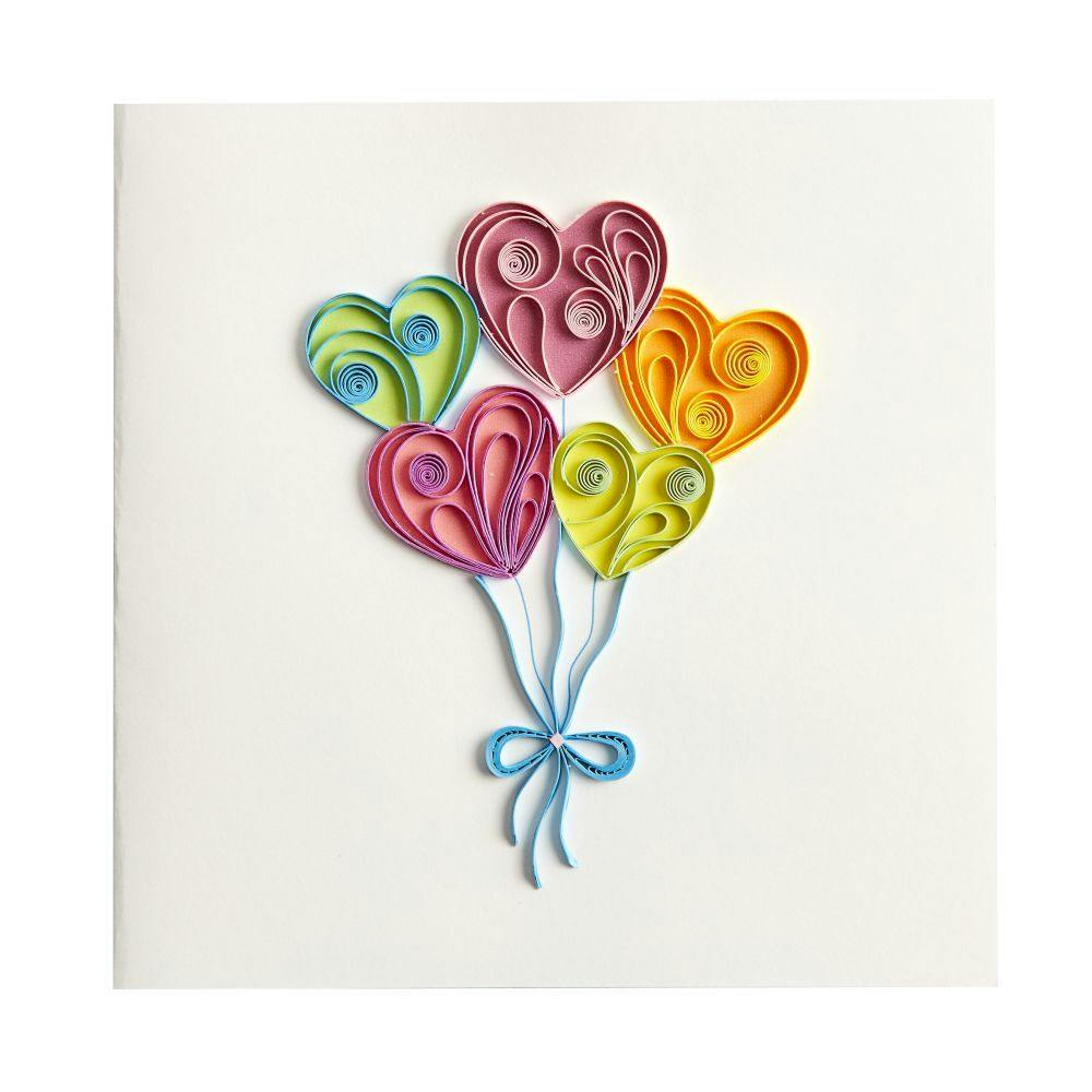 Heart Balloons Greeting Card 2nd Product Detail  Image width=&quot;1000&quot; height=&quot;1000&quot;