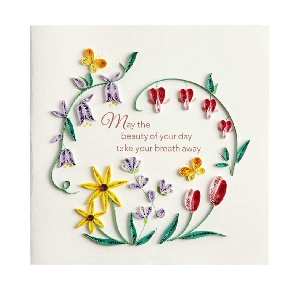 Garden with Quote Quilling Birthday Card 2nd Product Detail  Image width=&quot;1000&quot; height=&quot;1000&quot;
