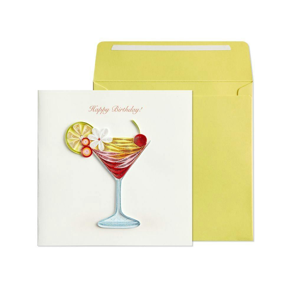 Cheers Martini Greeting Card Main Product  Image width=&quot;1000&quot; height=&quot;1000&quot;